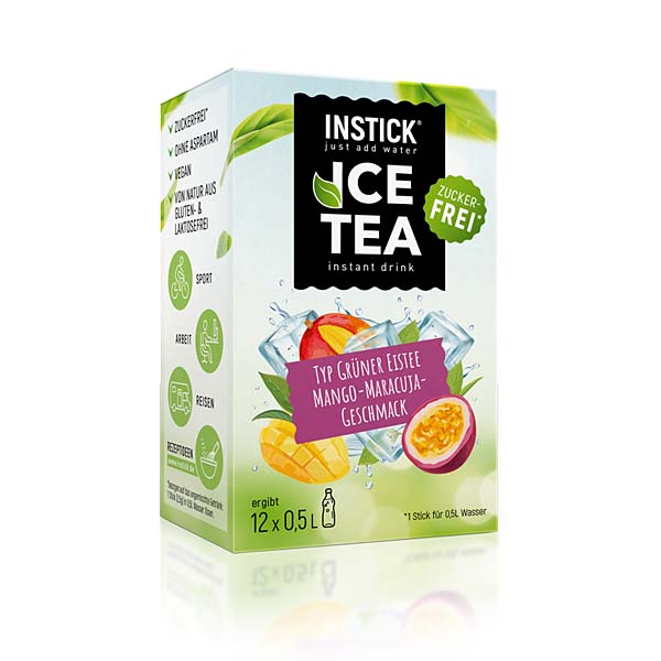 Instick - grüner Eistee - Mango - Maracuja